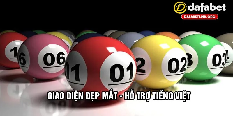 Giao diện tiếng việt dễ sử dụng